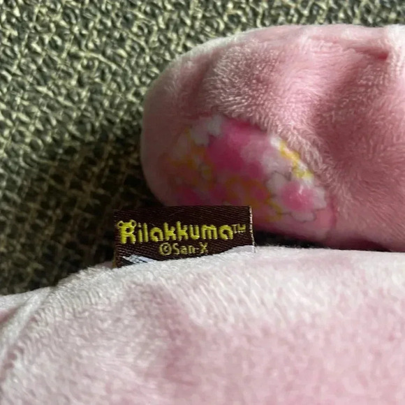 Rilakkuma Dango Sakura pink plush - Picture 8 of 8